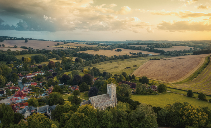 A view of Winchester District